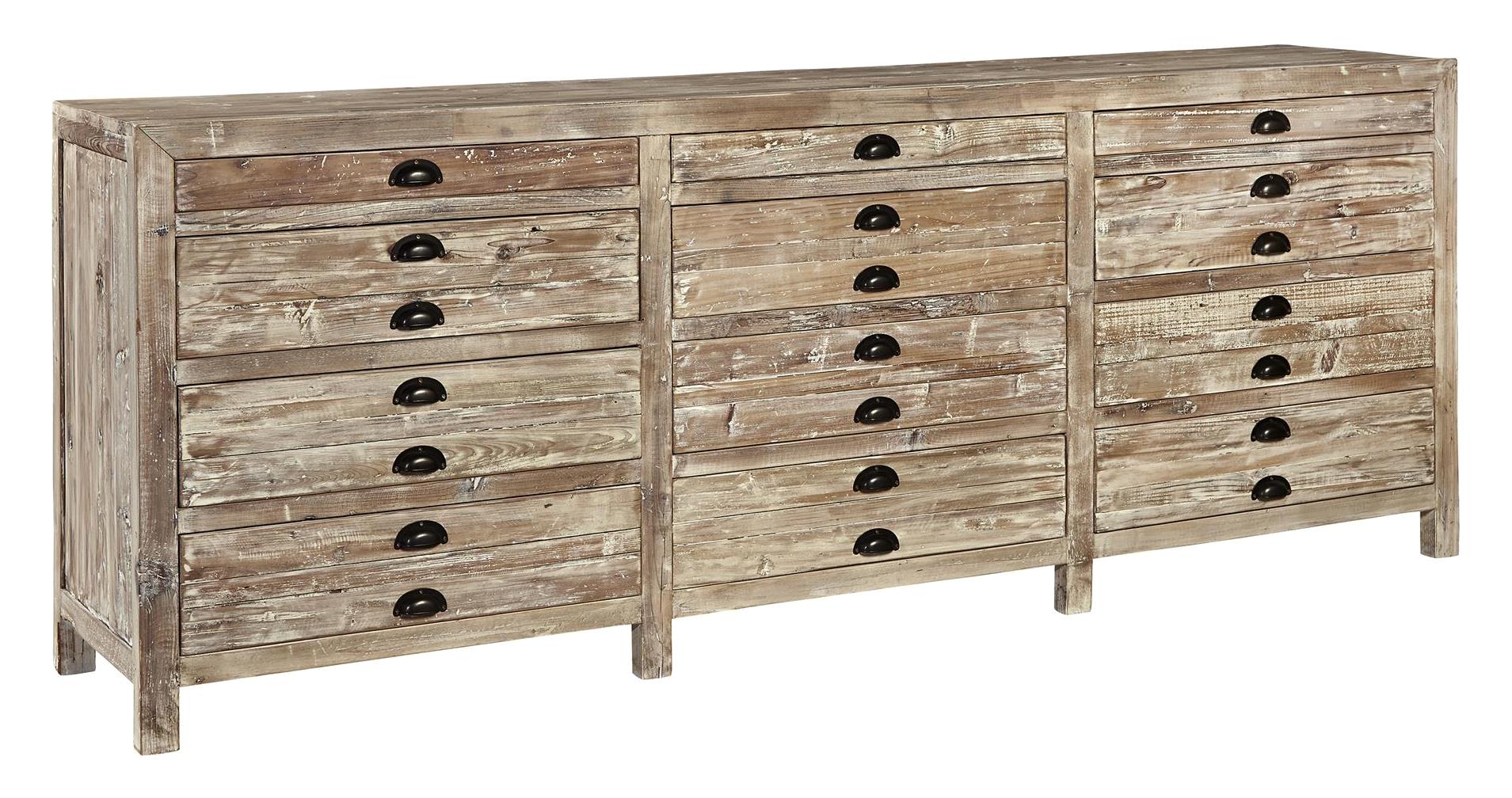 Solid wood top apothecary cabinet